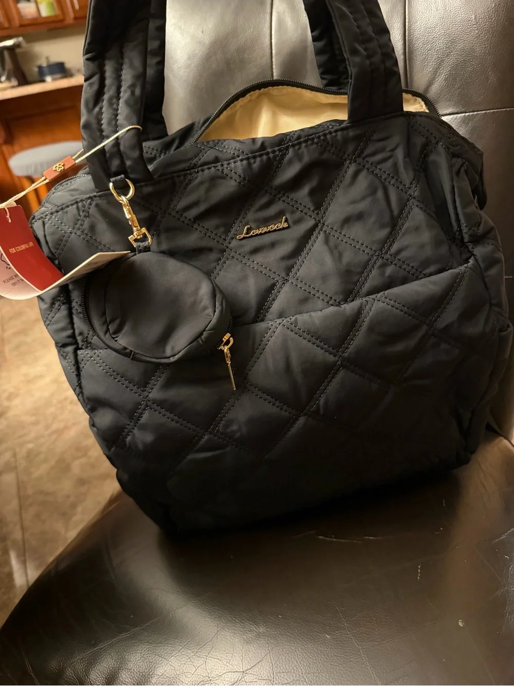 Lovevook quilted organization pockets